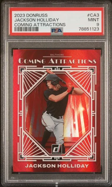 2023 Panini Donruss Jackson Holliday Coming Attractions #Ca3 card image