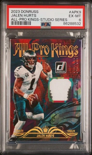 2023 Panini Donruss Jalen Hurts All-Pro Kings Studio Series #APK9 card image