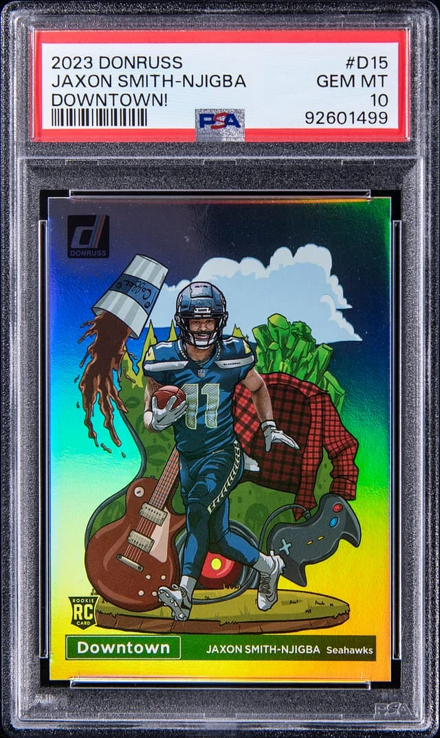 2023 Panini Donruss Jaxon Smith-Njigba Downtown! #D-15 card image