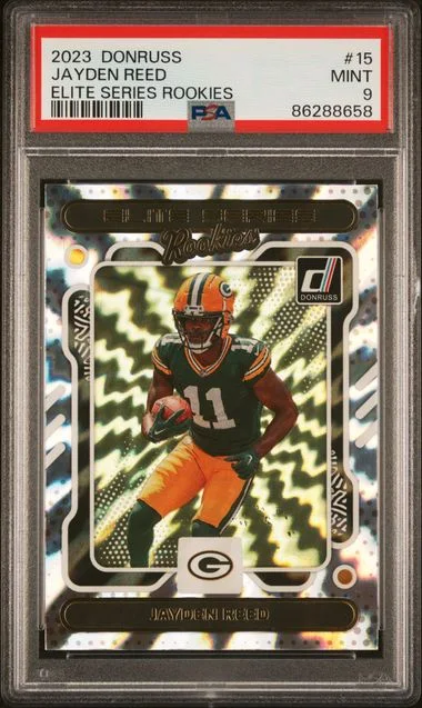 2023 Panini Donruss Jayden Reed Elite Series Rookies #15 card image