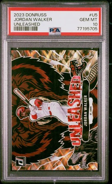 2023 Panini Donruss Jordan Walker Unleashed #U5 card image