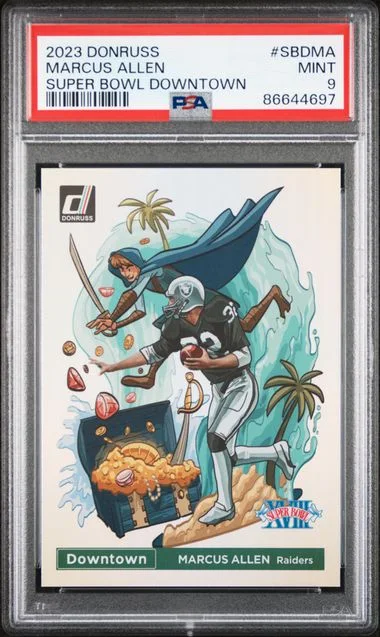 2023 Panini Donruss Marcus Allen Super Bowl Downtown #SBD-MA card image