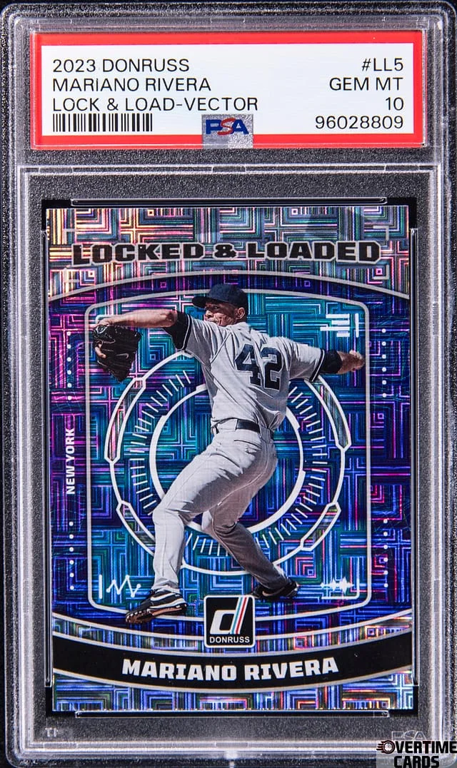 2023 Panini Donruss Mariano Rivera Locked & Loaded-Vector #LL5 card image