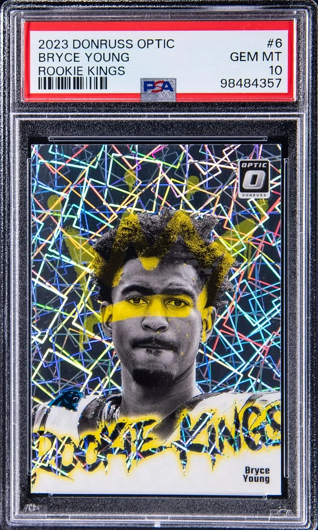 2023 Panini Donruss Optic Bryce Young Kings #6 card image