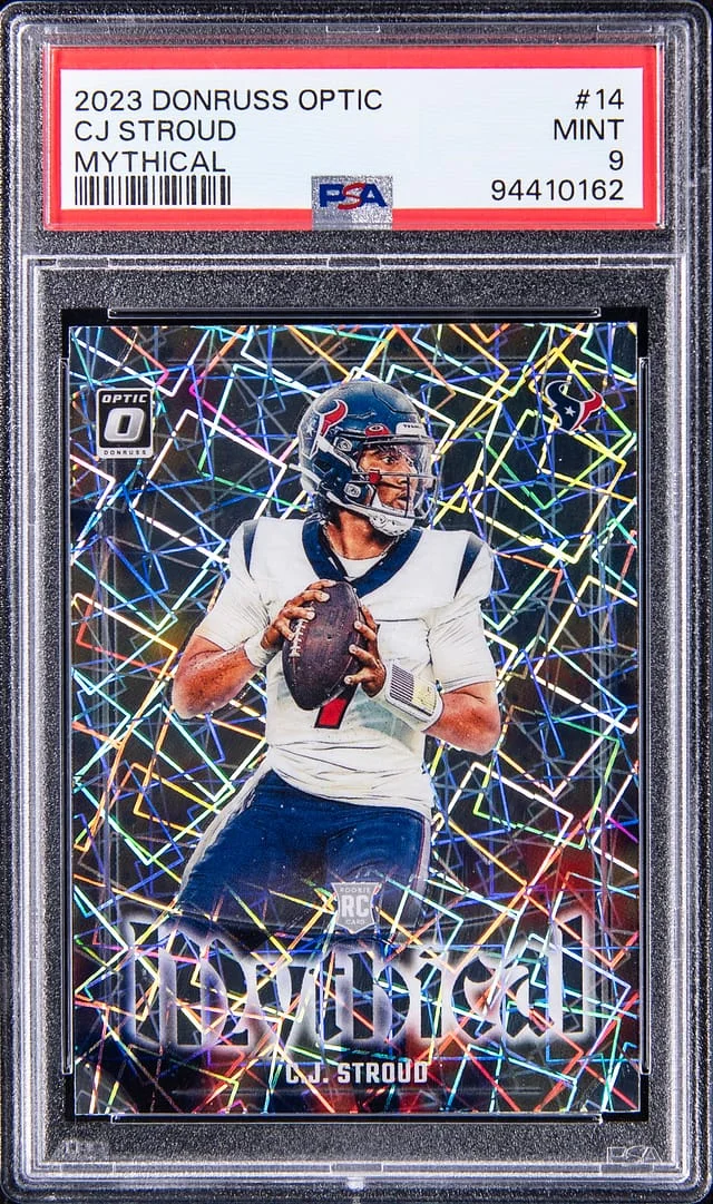 2023 Panini Donruss Optic CJ Stroud Mythical #14 card image