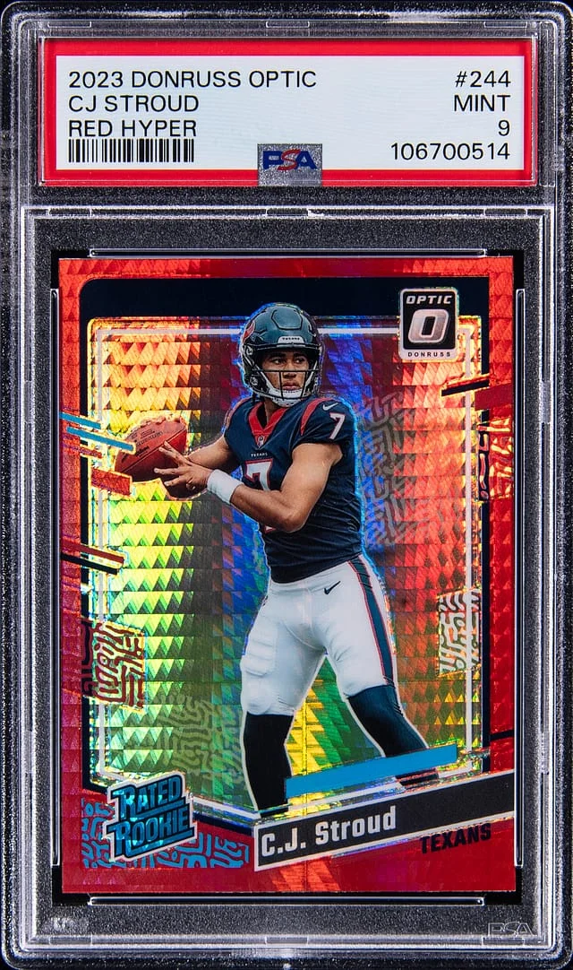 2023 Panini Donruss Optic CJ Stroud Wave #244 card image