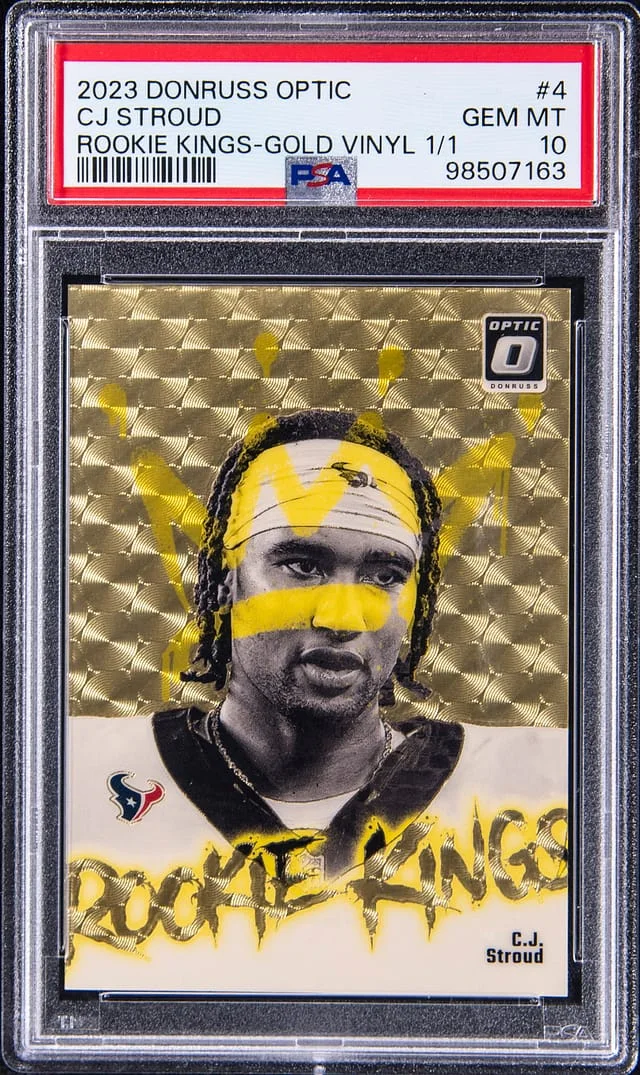 2023 Panini Donruss Optic CJ Stroud Kings #4 card image