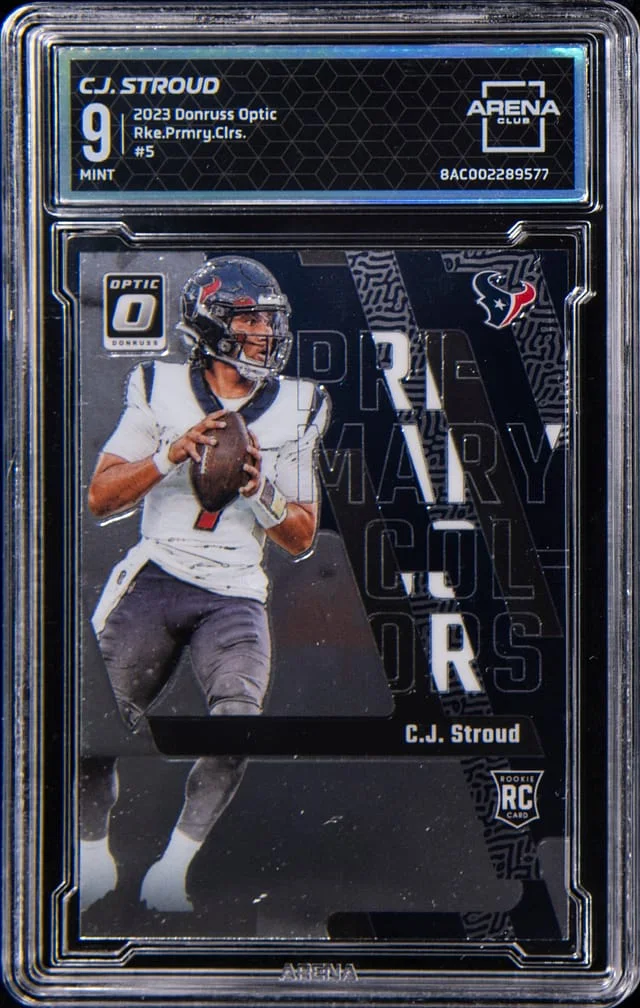 2023 Panini Donruss Optic CJ Stroud - ACG Primary Colors #5 card image