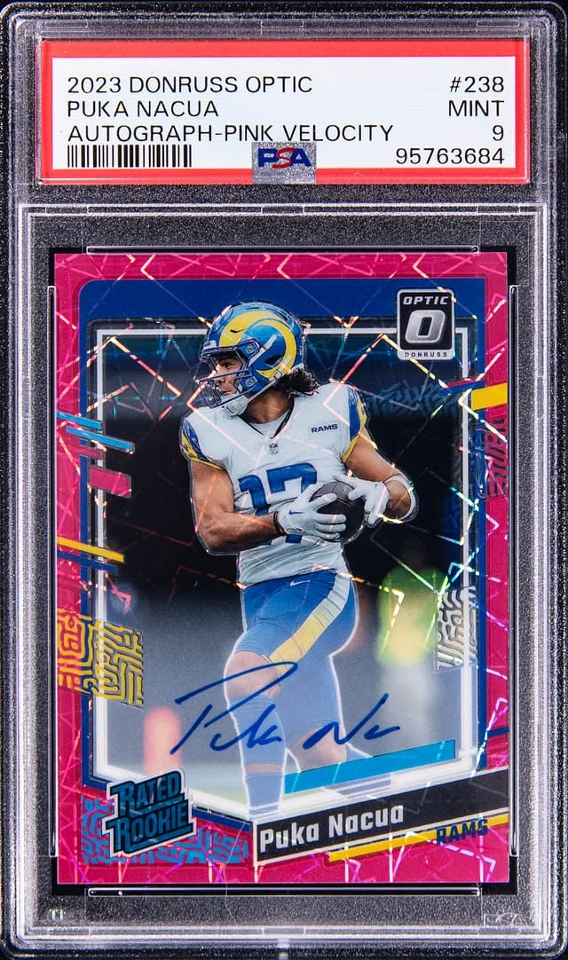2023 Panini Donruss Optic Puka Nacua Rocket #238 card image