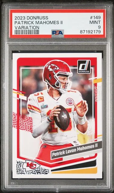 2023 Panini Donruss Patrick Mahomes II Variation #149 card image