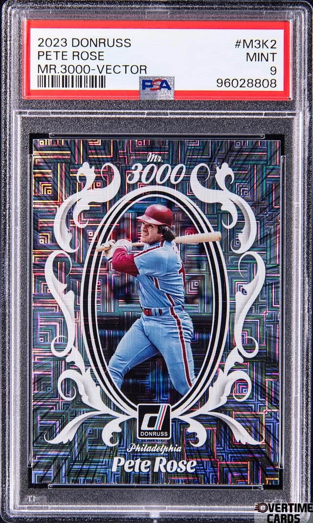 2023 Panini Donruss Pete Rose Mr. 3000-Vector #M3K2 card image