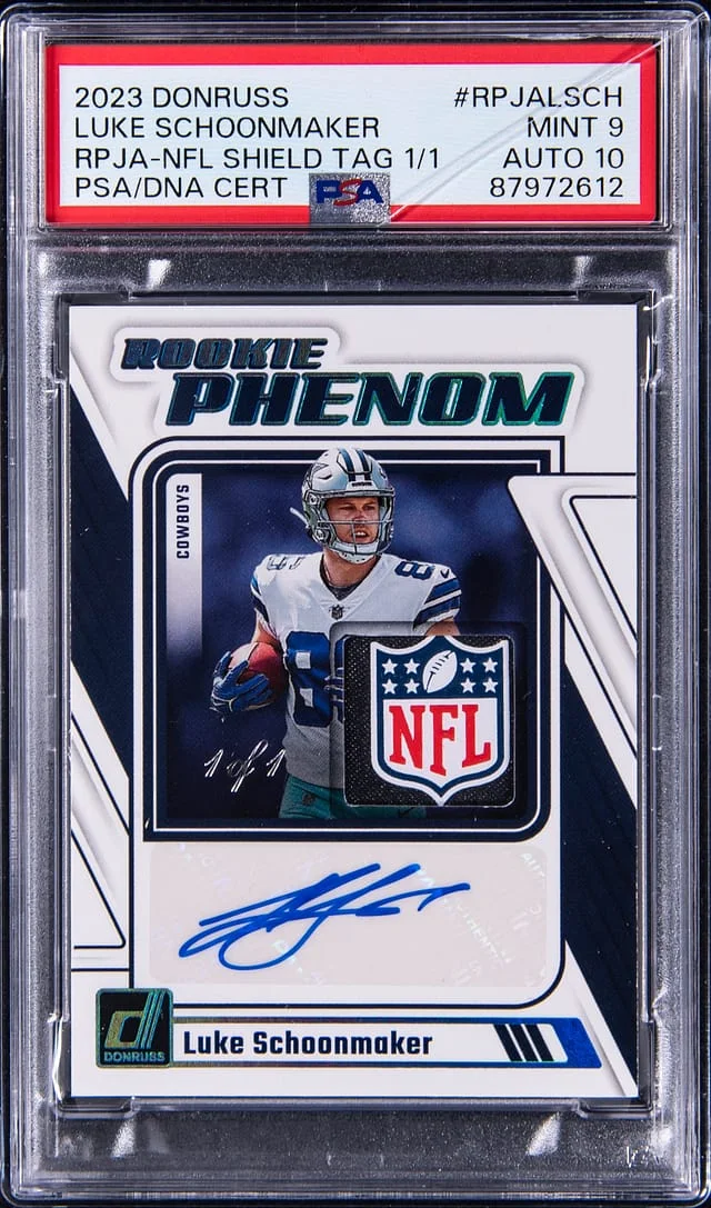 2023 Panini Donruss Phenom NFL Shield #no-number card image