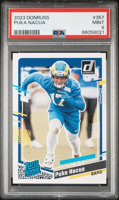 2023 Panini Donruss Puka Nacua Rated #357 card image