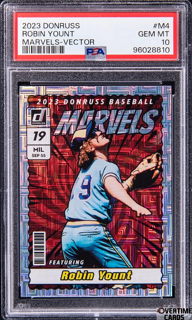 2023 Panini Donruss Robin Yount Marvels-Vector #M4 card image