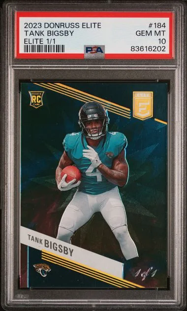 2023 Panini Donruss Tank Bigsby Elite #184 card image