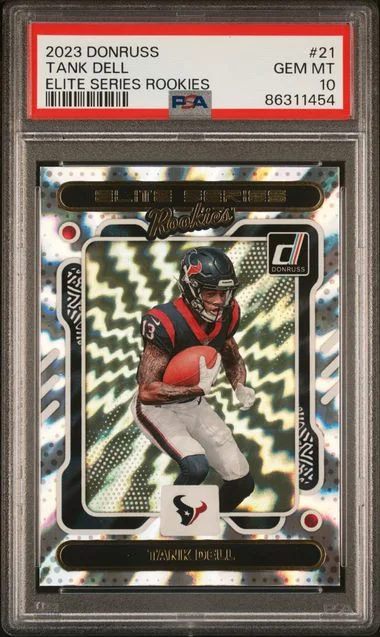 2023 Panini Donruss Tank Dell Elite Series Rookies #21 card image