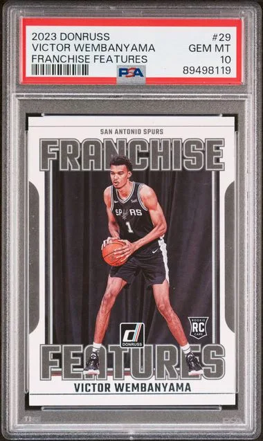 2023 Panini Donruss Victor Wembanyama Franchise Features #29 card image