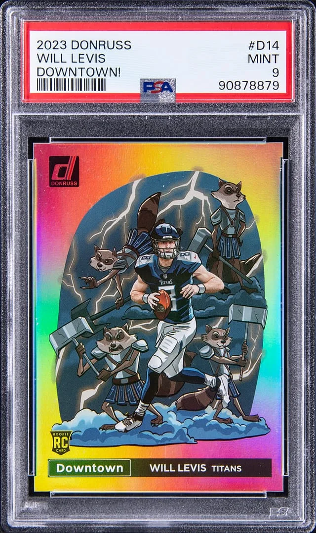 2023 Panini Donruss Will Levis Downtown! #D14 card image
