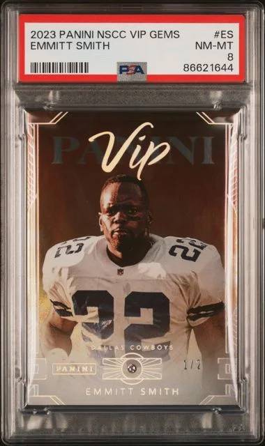 2023 Panini Emmitt Smith National VIP Gems #ES card image