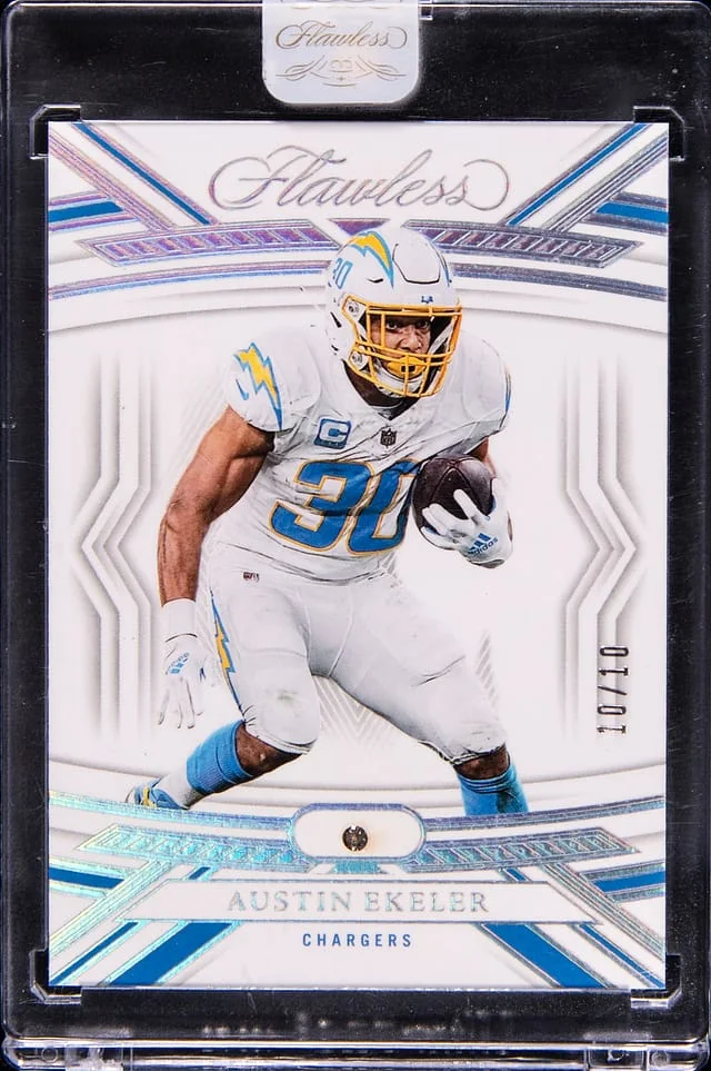 2023 Panini Flawless Austin Ekeler Diamond #34 card image
