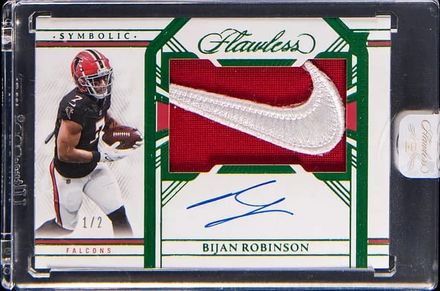 2023 Panini Flawless Bijan Robinson Symbolic Signatures #LTS-BRO card image