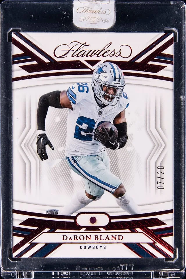 2023 Panini Flawless DaRon Bland Ruby #17 card image