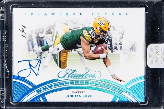 2023 Panini Flawless Jordan Love Flyers #FF-JLO card image