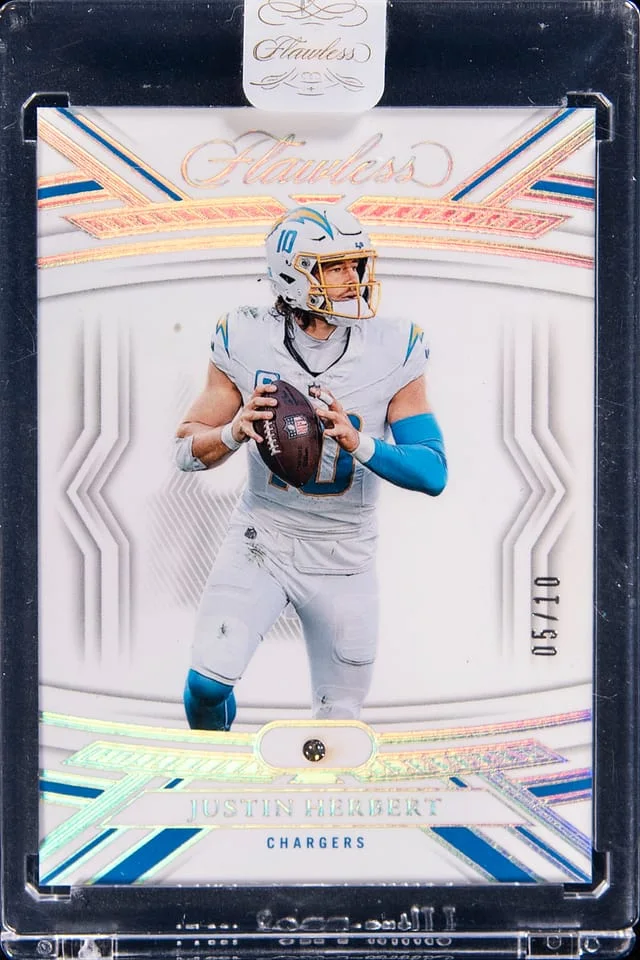 2023 Panini Flawless Justin Herbert Diamond #35 card image