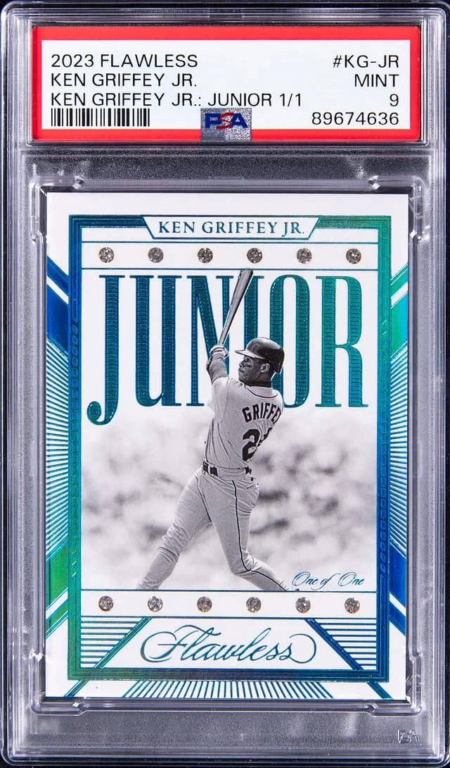2023 Panini Flawless Ken Griffey Jr. Diamond Ken Griffey Jr.: Junior #KG-JR card image