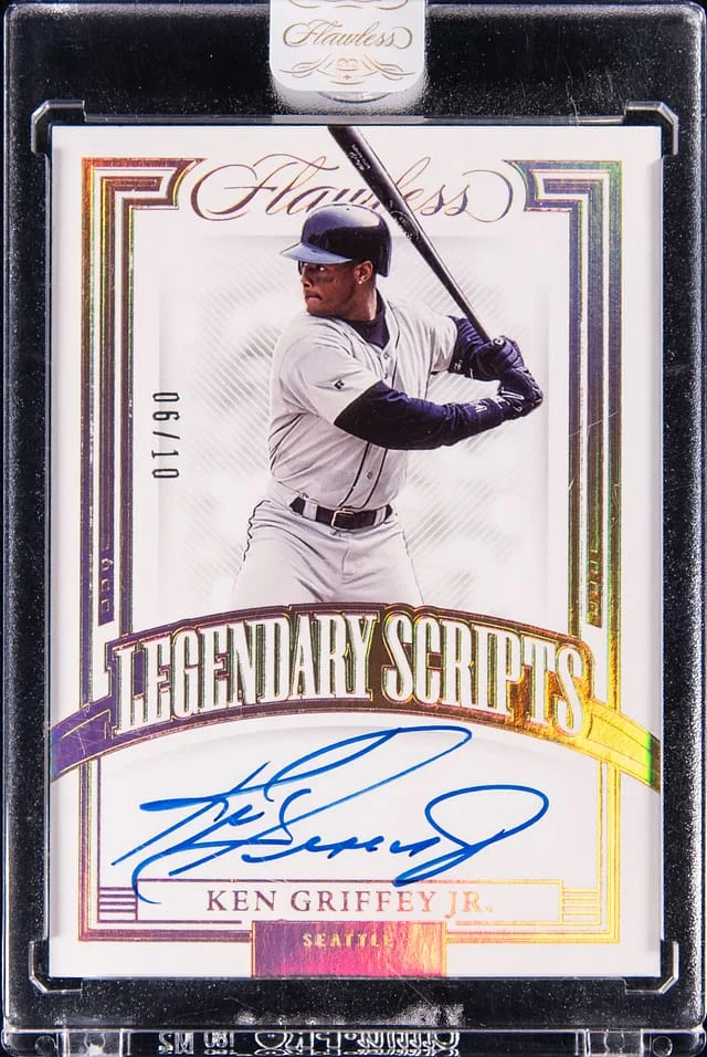 2023 Panini Flawless Ken Griffey Jr. Legendary Scripts #LS-LR card image