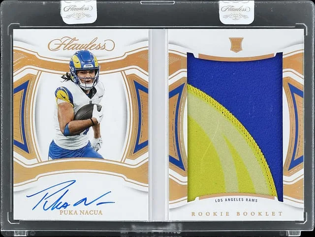 2023 Panini Flawless Puka Nacua Booklet #RB-PNA card image
