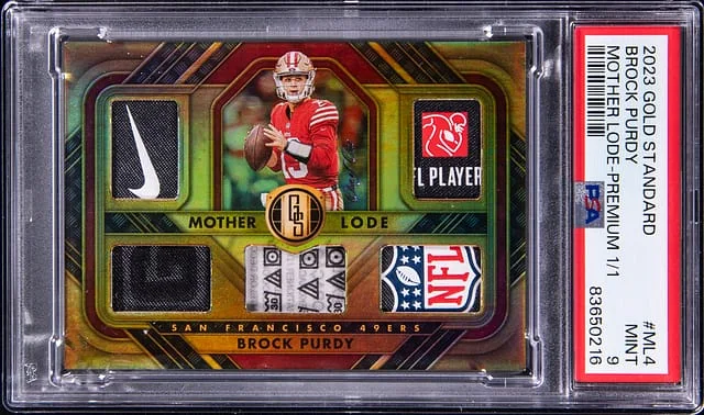 2023 Panini Gold Standard Brock Purdy Mother Lode Premium #ML4 card image