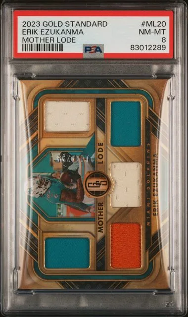 2023 Panini Gold Standard Erik Ezukanma Mother Lode #Ml20 card image
