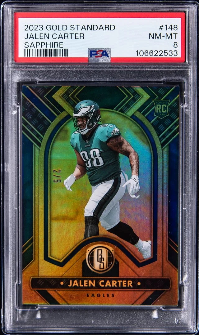 2023 Panini Gold Standard Jalen Carter Autograph #148 card image