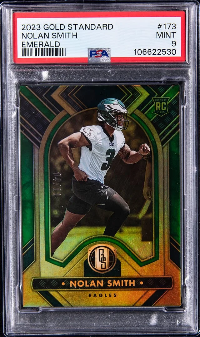 2023 Panini Gold Standard Nolan Smith Emerald #173 card image