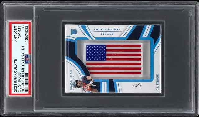 2023 Panini Immaculate C.J. Stroud Helmets-Flag 1/1 #HTL-CST card image