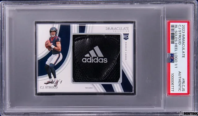 2023 Panini Immaculate C.J. Stroud Logos Soles-Heel Logo #RL-CJS card image