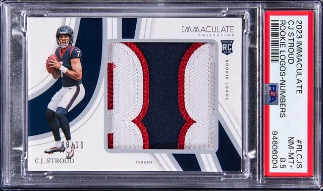 2023 Panini Immaculate Collection C.J. Stroud Logos Numbers #RL-CJS card image