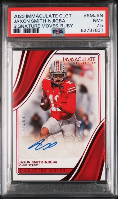2023 Panini Immaculate Collection Collegiate #no-number card image