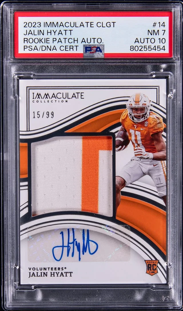 2023 Panini Immaculate Collection Jalin Hyatt #14 card image