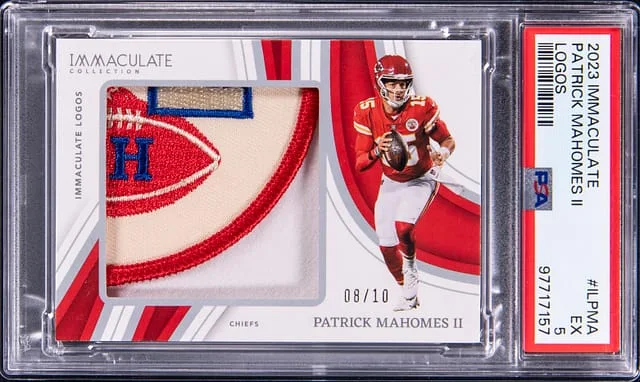 2023 Panini Immaculate Patrick Mahomes II Logos #IL-PMA card image