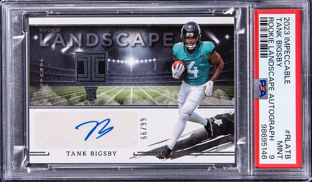 2023 Panini Impeccable Tank Bigsby Landscape Autograph #RLA-TB card image