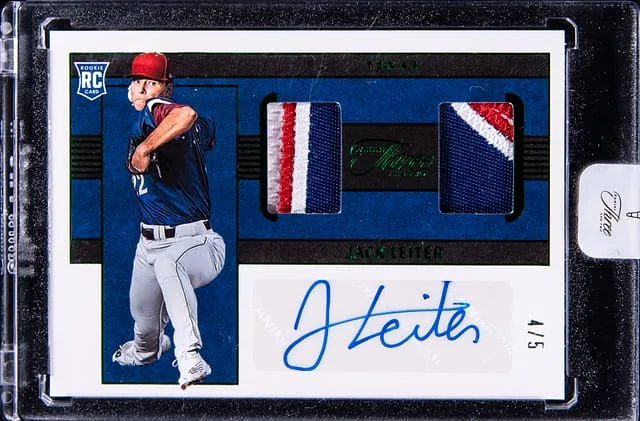 2023 Panini Jack Leiter Three and Two #DJA-JE card image