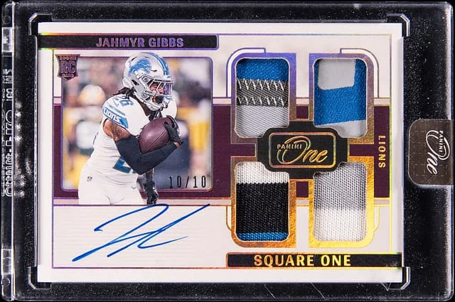 2023 Panini Jahmyr Gibbs One Square One #74 card image