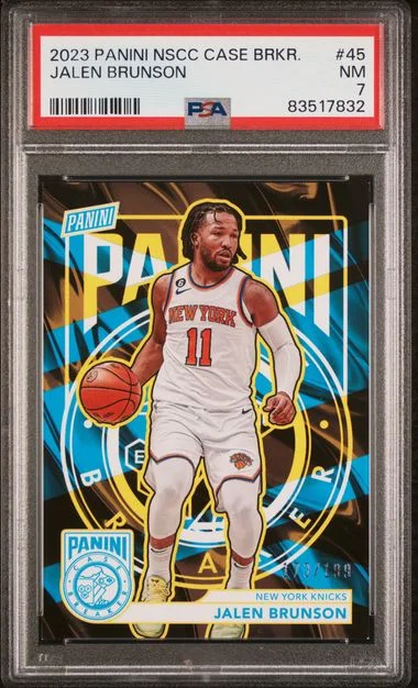 2023 Panini Jalen Brunson National Case Breaker #45 card image
