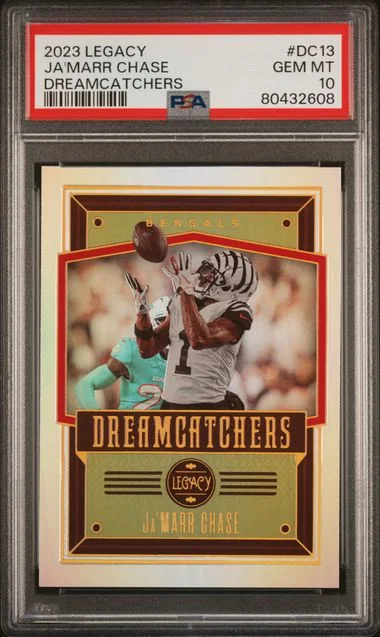 2023 Panini Ja'Marr Chase Legacy Dreamcatchers #DC13 card image