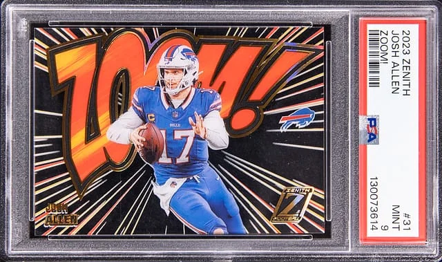 2023 Panini Josh Allen Zenith Zoom! #31 card image