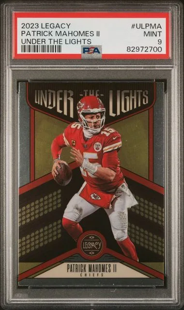 2023 Panini Legacy Under The Lights Ulpma Patrick Mahomes II #no-number card image
