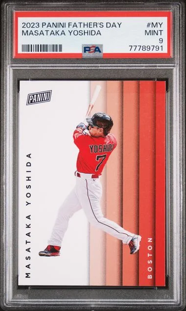 2023 Panini Masataka Yoshida Father's Day #MY card image