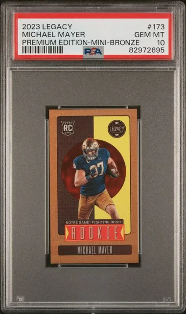 2023 Panini Michael Mayer Legacy Premium Edition-Mini-Bronze #173 card image